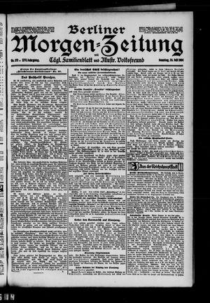 Berliner Morgen-Zeitung vom 24.07.1904