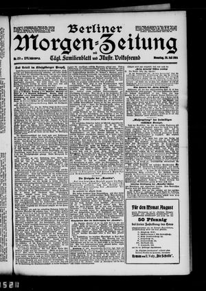 Berliner Morgen-Zeitung vom 26.07.1904