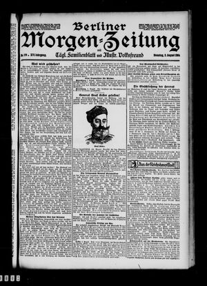 Berliner Morgen-Zeitung vom 02.08.1904