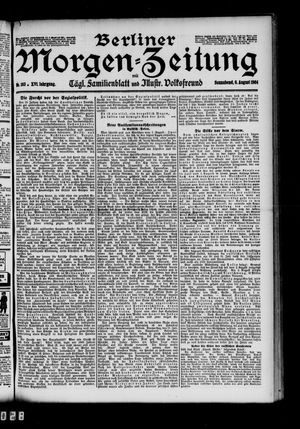 Berliner Morgen-Zeitung vom 06.08.1904