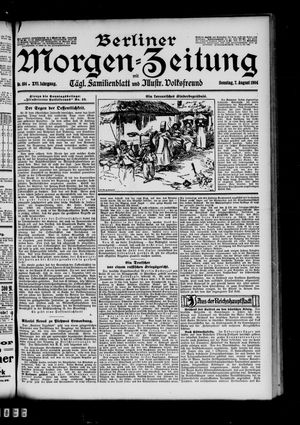 Berliner Morgen-Zeitung vom 07.08.1904