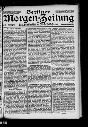 Berliner Morgen-Zeitung vom 13.08.1904