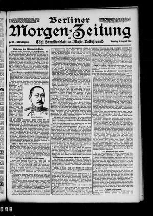 Berliner Morgen-Zeitung vom 16.08.1904