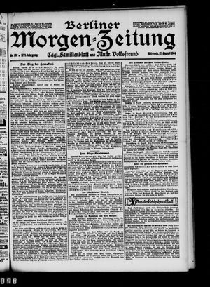 Berliner Morgen-Zeitung vom 17.08.1904