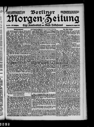 Berliner Morgen-Zeitung vom 20.08.1904