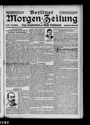 Berliner Morgen-Zeitung vom 29.10.1904