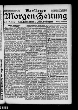 Berliner Morgen-Zeitung vom 04.11.1904