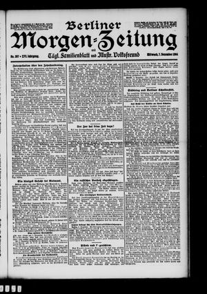 Berliner Morgen-Zeitung vom 07.12.1904