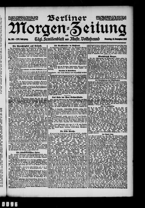 Berliner Morgen-Zeitung vom 13.12.1904