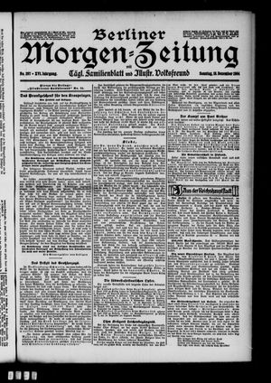 Berliner Morgen-Zeitung vom 18.12.1904