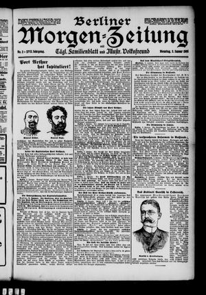 Berliner Morgen-Zeitung vom 03.01.1905