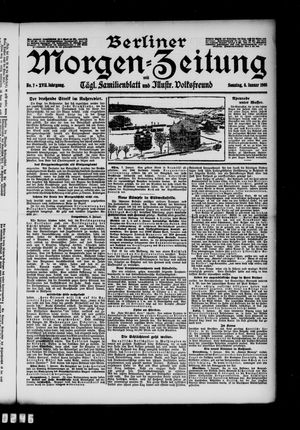 Berliner Morgen-Zeitung vom 08.01.1905