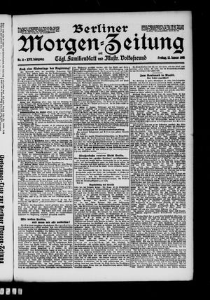 Berliner Morgen-Zeitung vom 13.01.1905