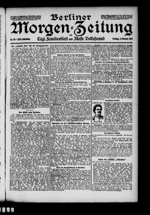 Berliner Morgen-Zeitung vom 03.02.1905