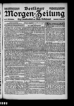 Berliner Morgen-Zeitung vom 04.02.1905