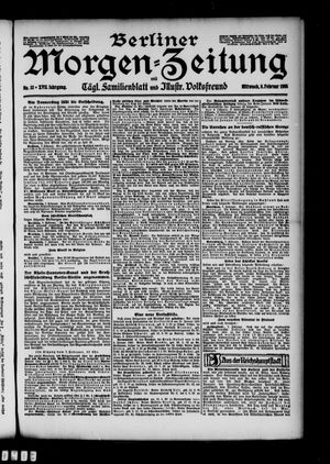 Berliner Morgen-Zeitung vom 08.02.1905
