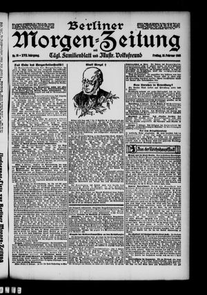 Berliner Morgen-Zeitung vom 10.02.1905