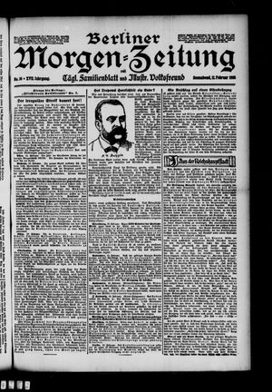 Berliner Morgen-Zeitung vom 11.02.1905