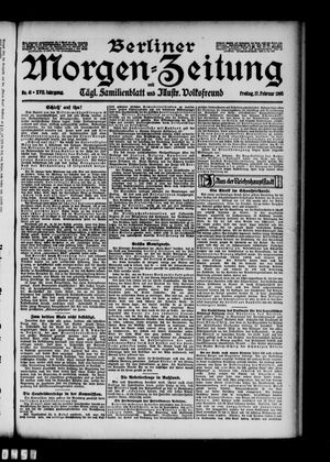 Berliner Morgen-Zeitung vom 17.02.1905
