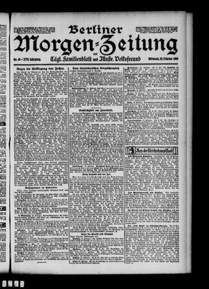 Berliner Morgen-Zeitung vom 22.02.1905