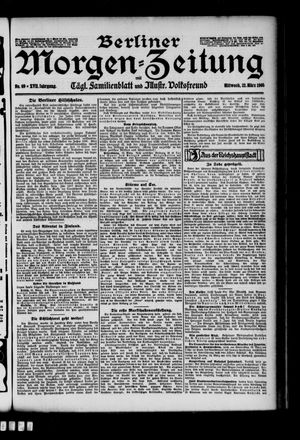 Berliner Morgen-Zeitung vom 22.03.1905