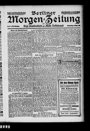 Berliner Morgen-Zeitung vom 30.03.1905