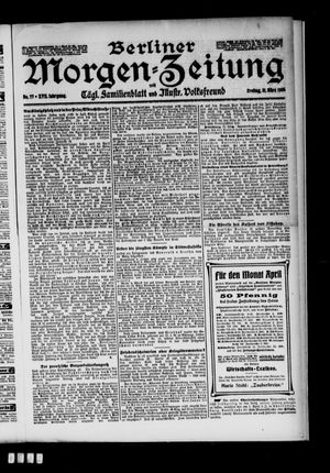 Berliner Morgen-Zeitung vom 31.03.1905