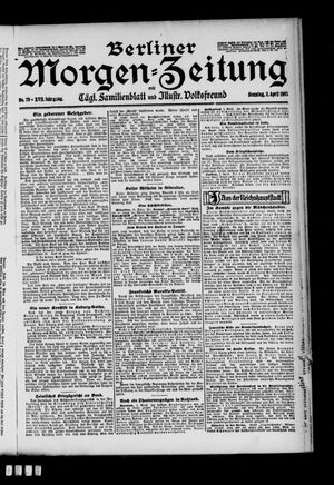 Berliner Morgen-Zeitung vom 02.04.1905