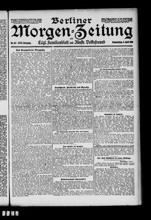 Berliner Morgen-Zeitung on Apr 6, 1905