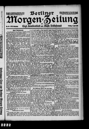 Berliner Morgen-Zeitung vom 07.04.1905