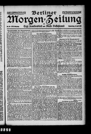 Berliner Morgen-Zeitung vom 13.04.1905