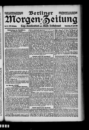 Berliner Morgen-Zeitung vom 20.04.1905
