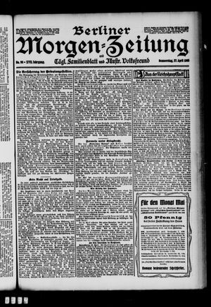 Berliner Morgen-Zeitung vom 27.04.1905