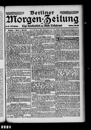 Berliner Morgen-Zeitung vom 02.05.1905