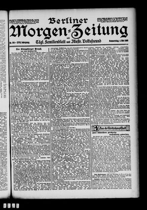 Berliner Morgen-Zeitung vom 04.05.1905