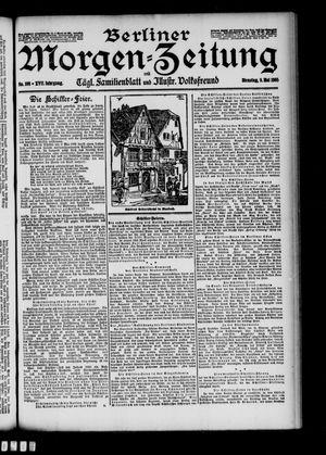 Berliner Morgen-Zeitung vom 09.05.1905