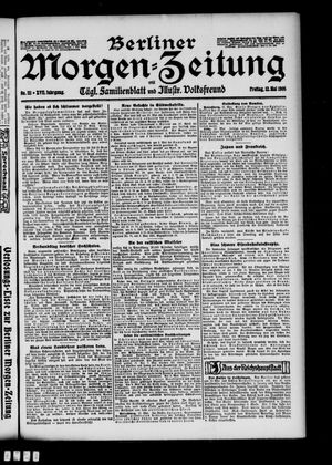 Berliner Morgen-Zeitung vom 12.05.1905