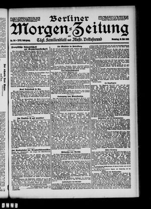 Berliner Morgen-Zeitung vom 16.05.1905