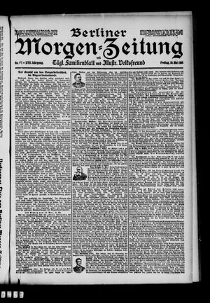 Berliner Morgen-Zeitung vom 19.05.1905