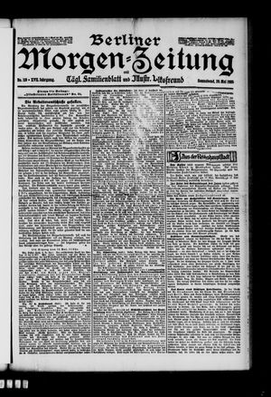 Berliner Morgen-Zeitung vom 20.05.1905