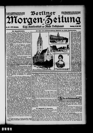 Berliner Morgen-Zeitung vom 21.05.1905