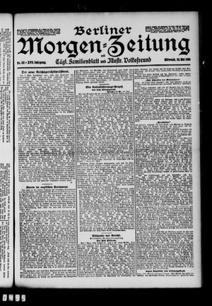 Berliner Morgen-Zeitung vom 24.05.1905