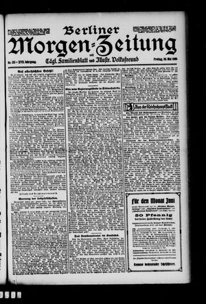 Berliner Morgen-Zeitung vom 26.05.1905