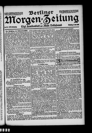 Berliner Morgen-Zeitung vom 06.06.1905
