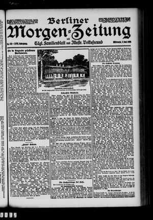 Berliner Morgen-Zeitung vom 07.06.1905