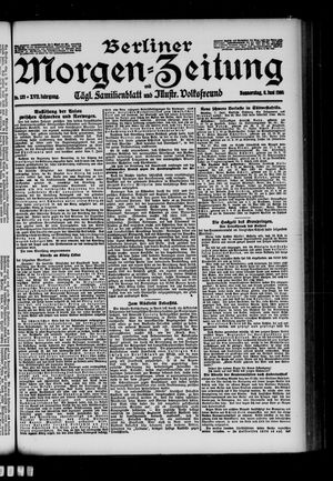 Berliner Morgen-Zeitung vom 08.06.1905