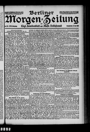 Berliner Morgen-Zeitung vom 10.06.1905