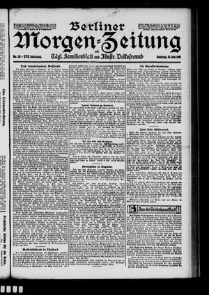 Berliner Morgen-Zeitung vom 18.06.1905