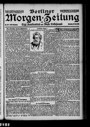 Berliner Morgen-Zeitung vom 20.06.1905