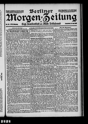 Berliner Morgen-Zeitung vom 24.06.1905